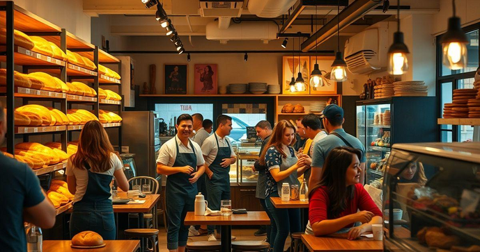 Montagem Comercial em Padaria Eficiente