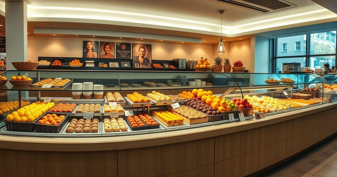 Balcão expositor de alimentos: destaque para seus produtos