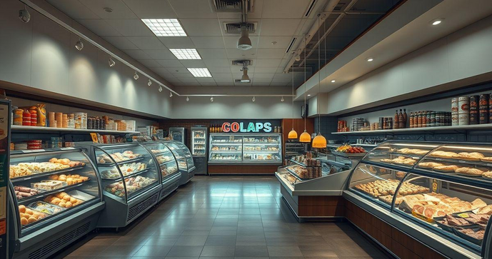 Balcão refrigerado para frios: temperatura ideal para alimentos delicados