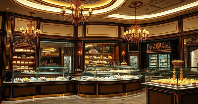 Quiosque confeitaria luxo: como criar um espaço irresistível Quiosque confeitaria luxo: como criar um espaço irresistível