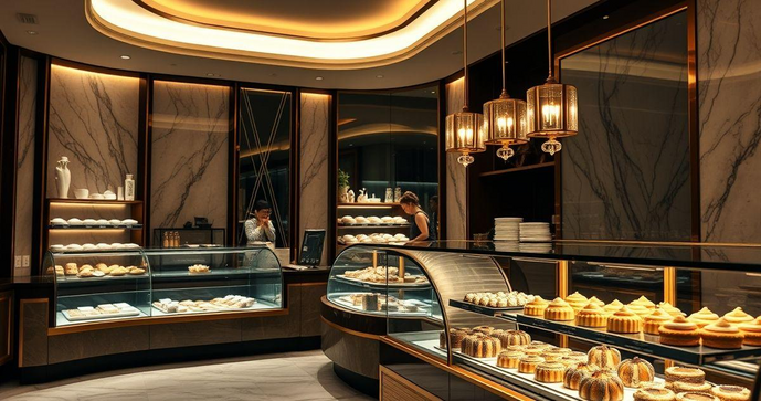 Transforme seu espaço com um quiosque confeitaria luxo para encantar clientes Transforme seu espaço com um quiosque confeitaria luxo para encantar clientes