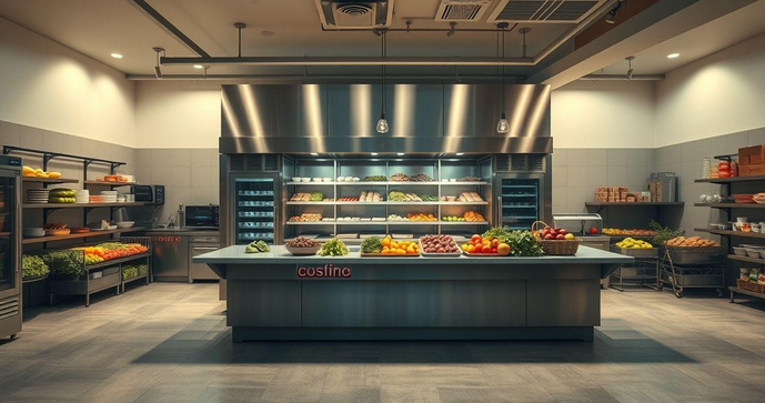 Balcão Refrigerado para Cozinha Industrial: O Segredo da Eficiência e Sabor