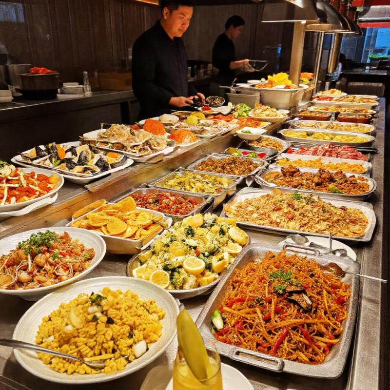 Buffet self service quente e frio: Surpreenda seu Paladar com Variedade