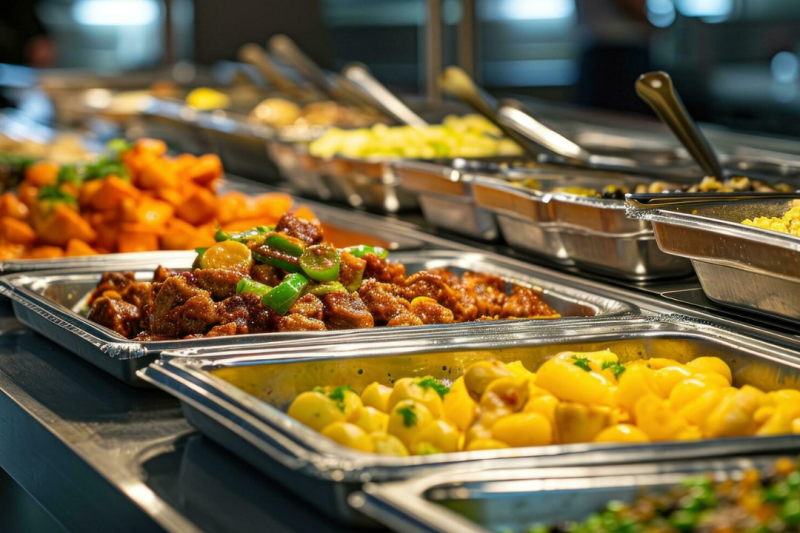 Como Montar um Buffet Self-Service Ideal com Opções Quentes e Frias para Todas as Ocasiões